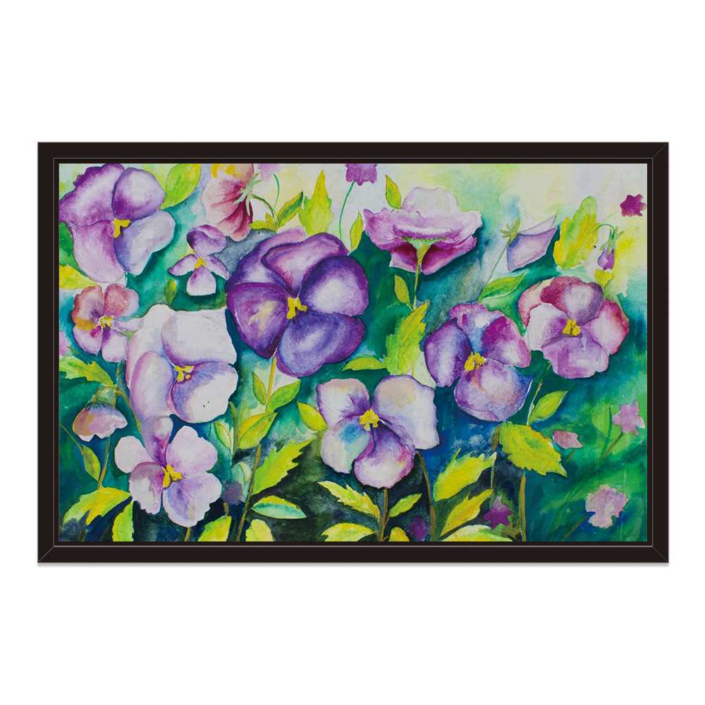 Purple Aroma  Decoration Canvas