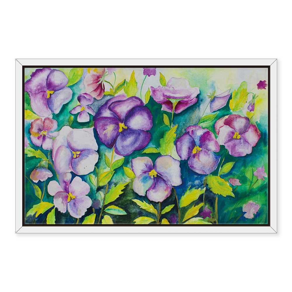 Purple Aroma  Decoration Canvas