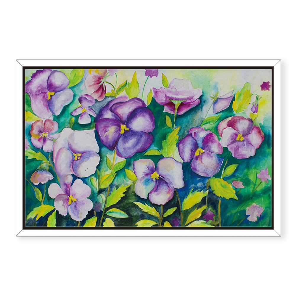Purple Aroma  Decoration Canvas