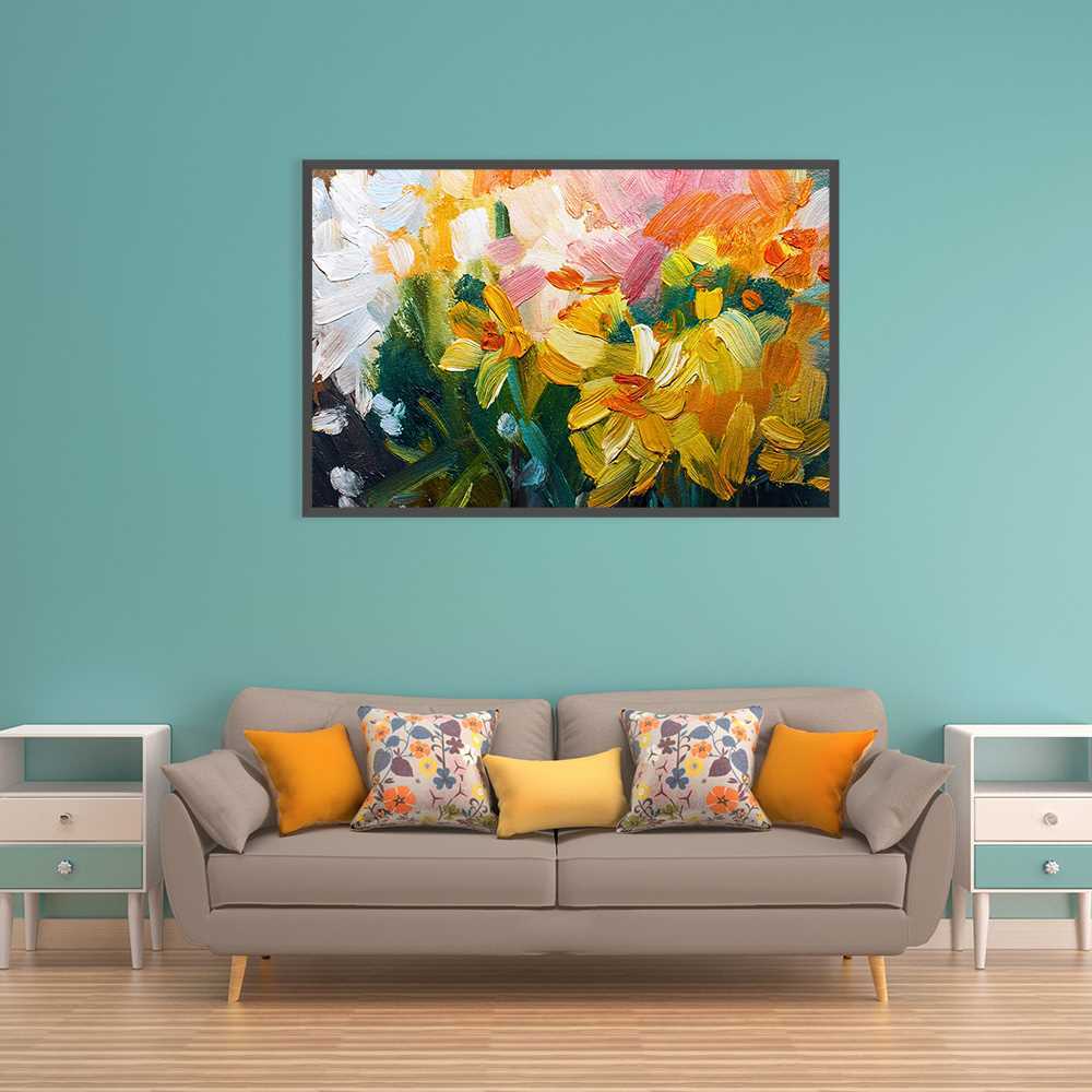 Flower Art Decoration Canvas