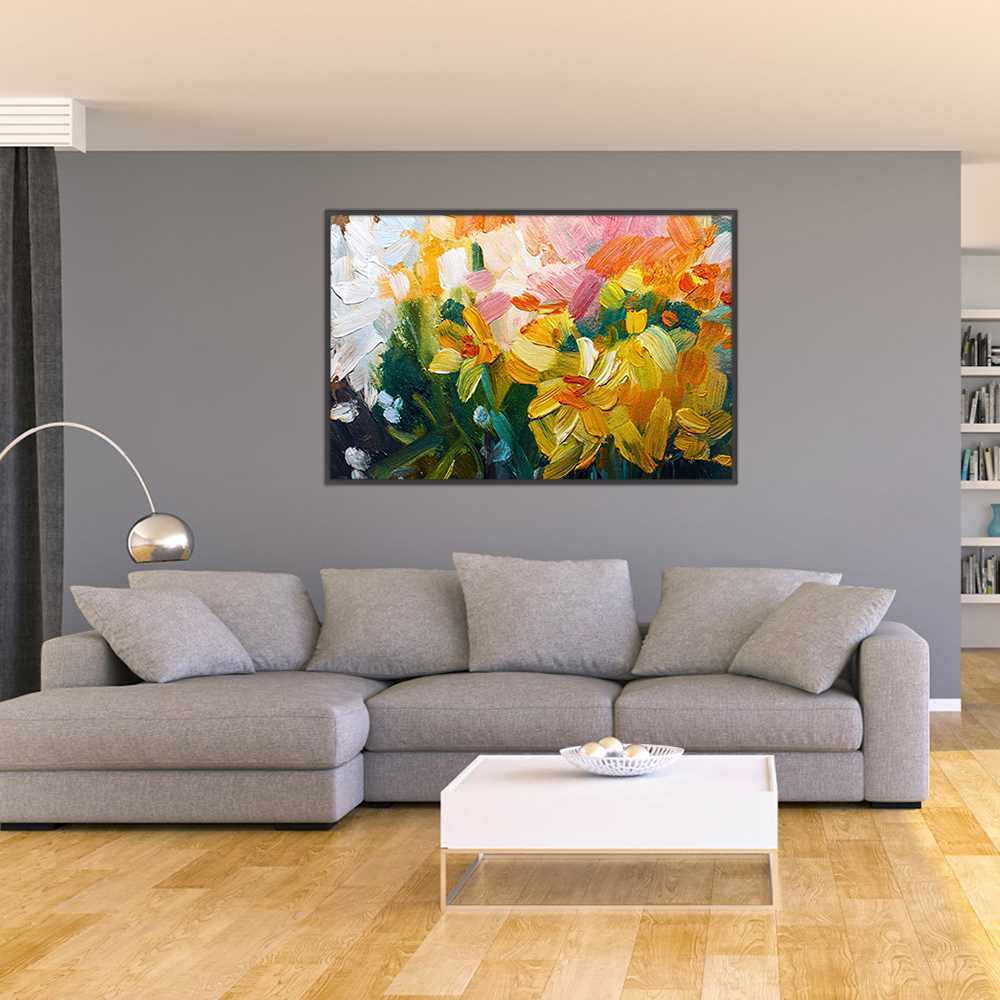 Flower Art Decoration Canvas