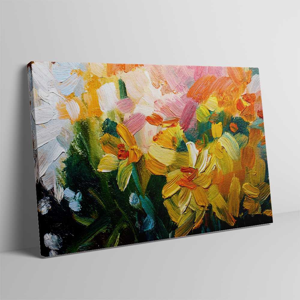 Flower Art Decoration Canvas