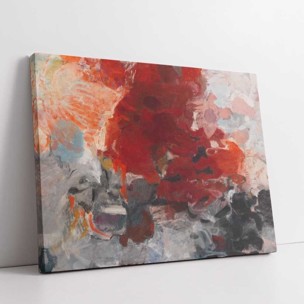 Blush Red Abstract Home Decorative Prints