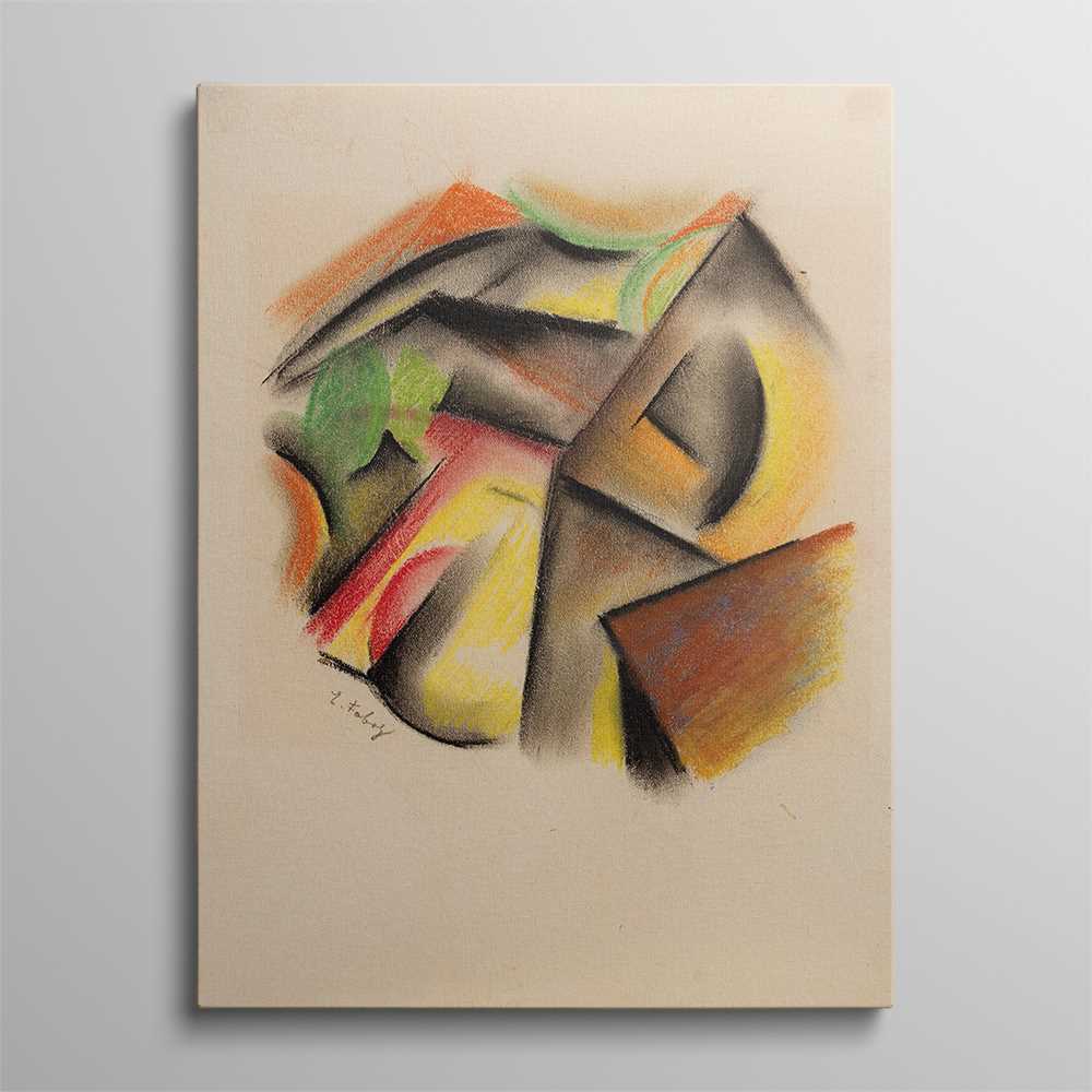 Vintage Art Geometric Canvas