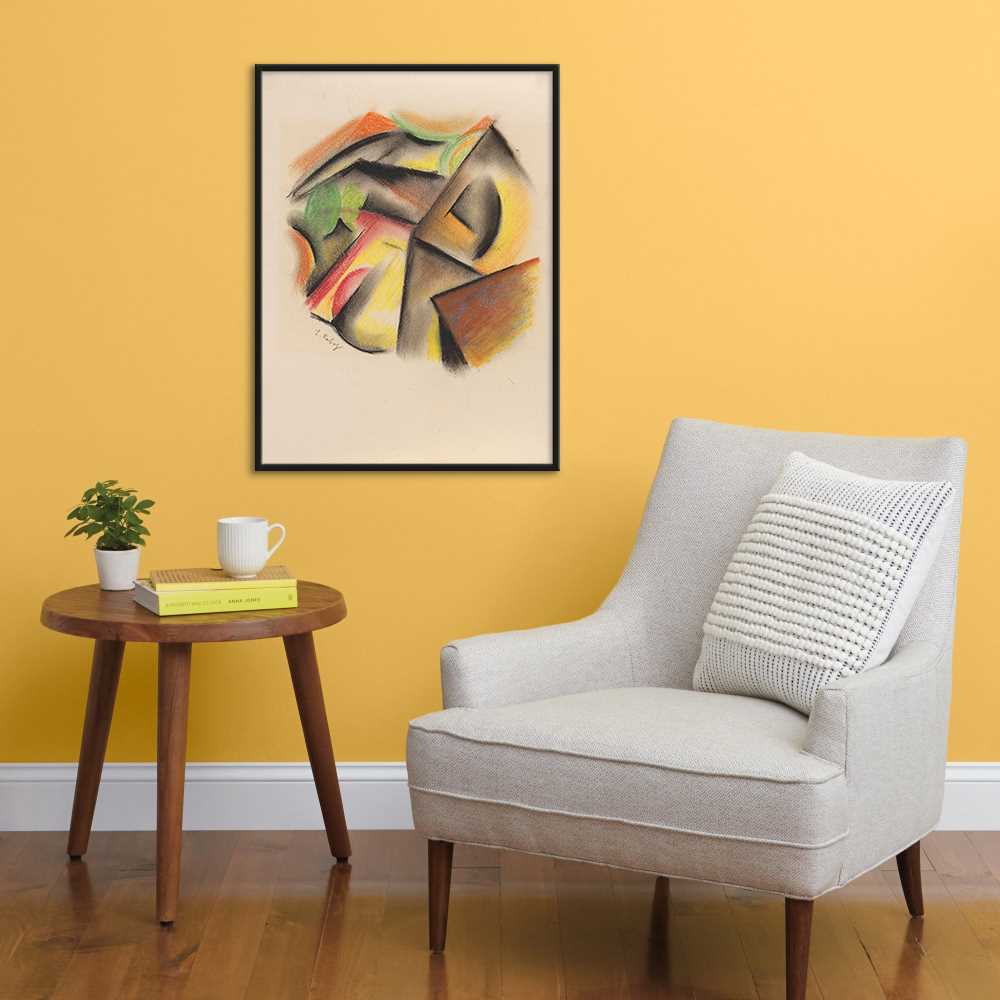 Vintage Art Geometric Canvas