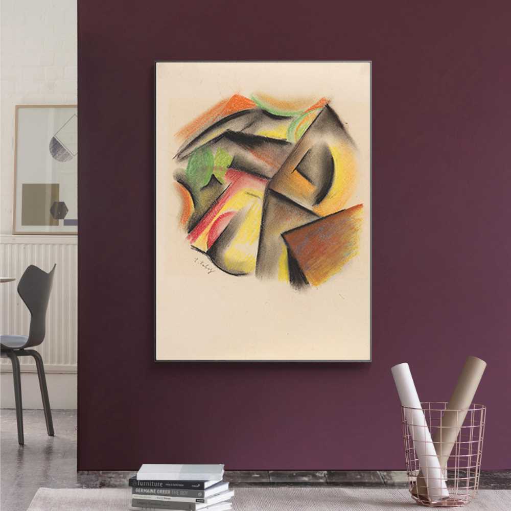 Vintage Art Geometric Canvas