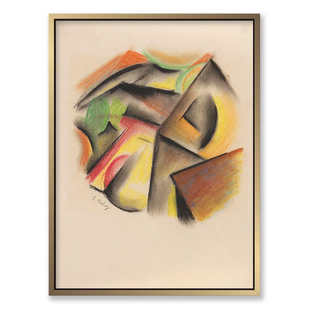 Vintage Art Geometric Canvas