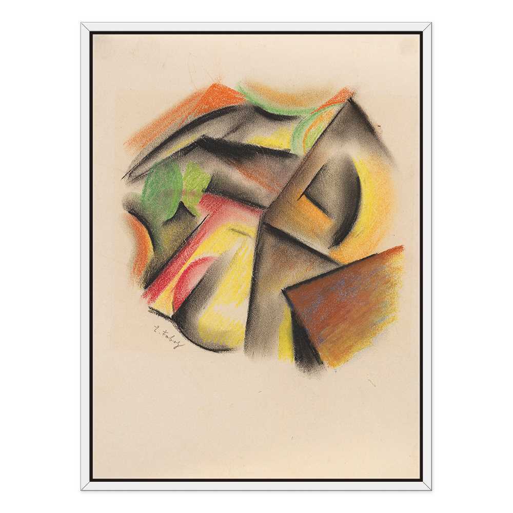 Vintage Art Geometric Canvas