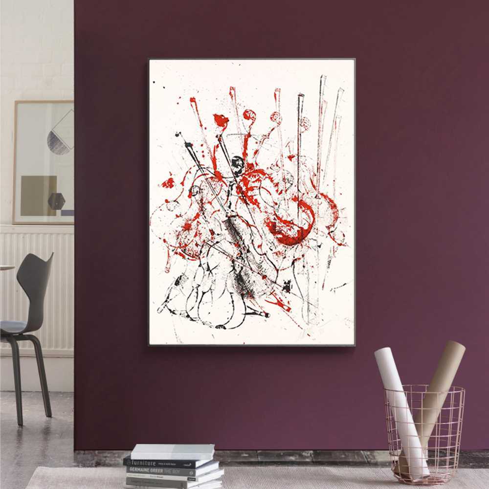 Splash ink RB Color Abstract Canvas