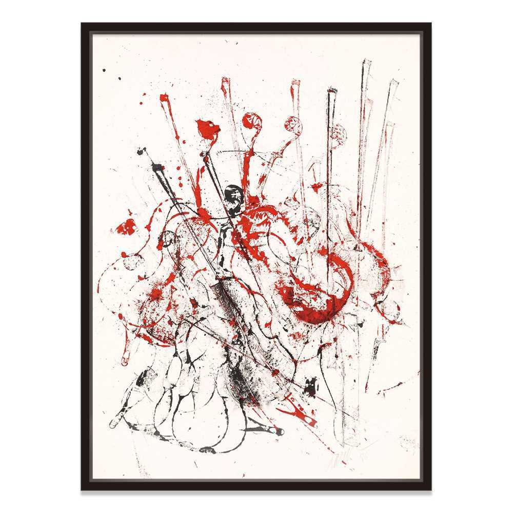 Splash ink RB Color Abstract Canvas