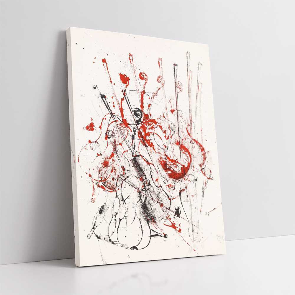 Splash ink RB Color Abstract Canvas