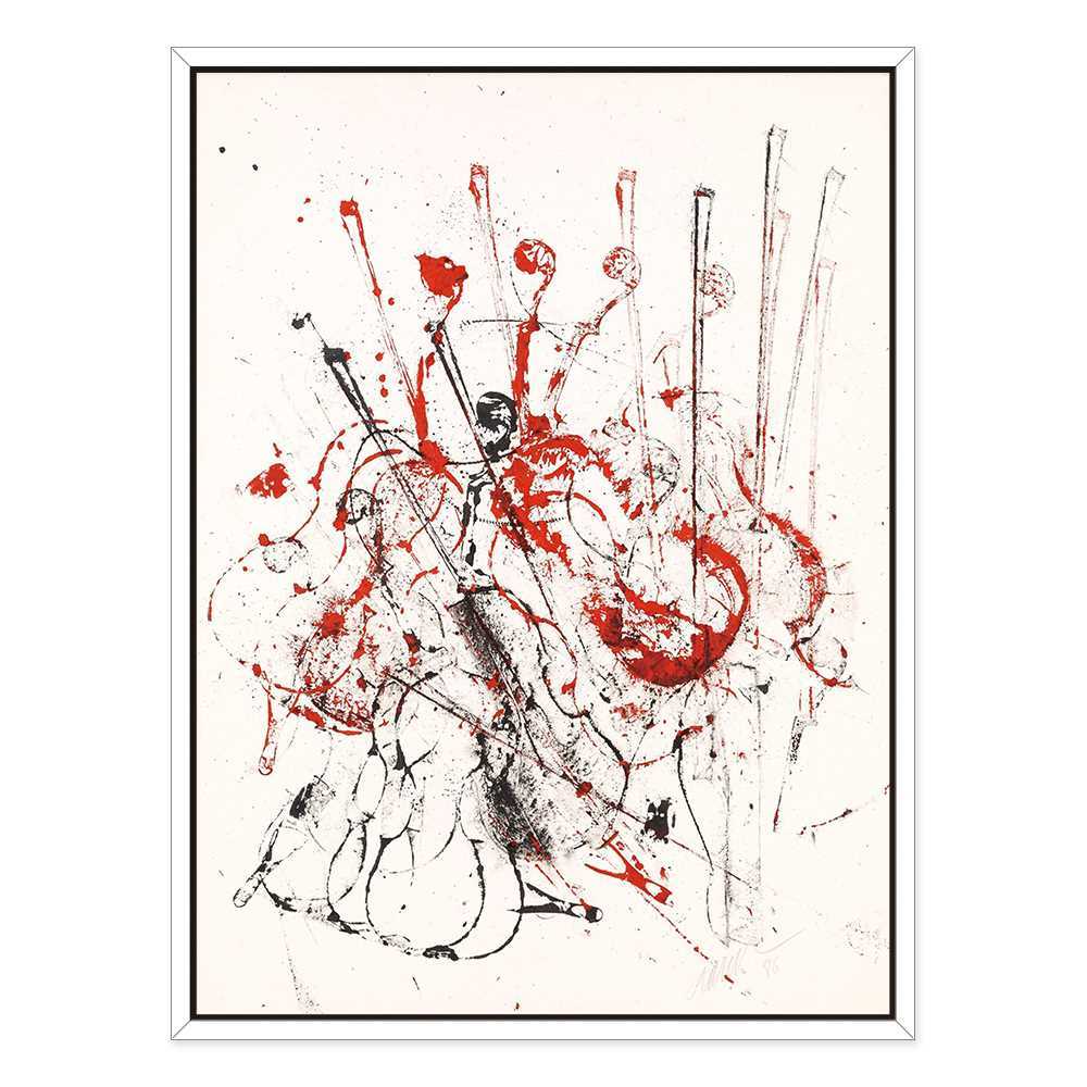 Splash ink RB Color Abstract Canvas