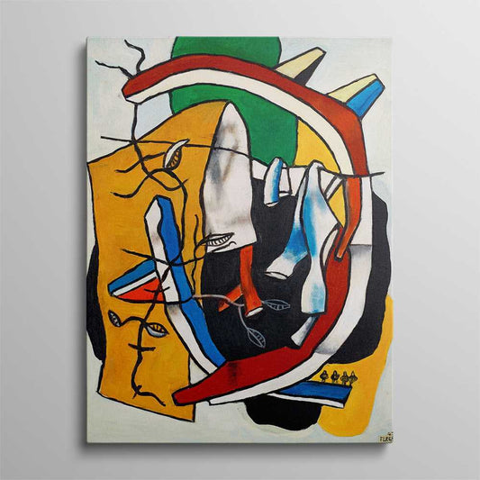 Humanize Wall Art Abstract Canvas