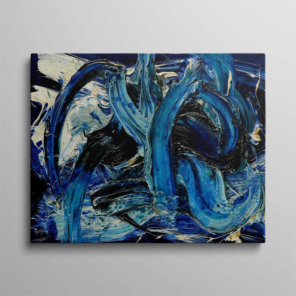Tri Color BBW Abstract Home Decorative Prints
