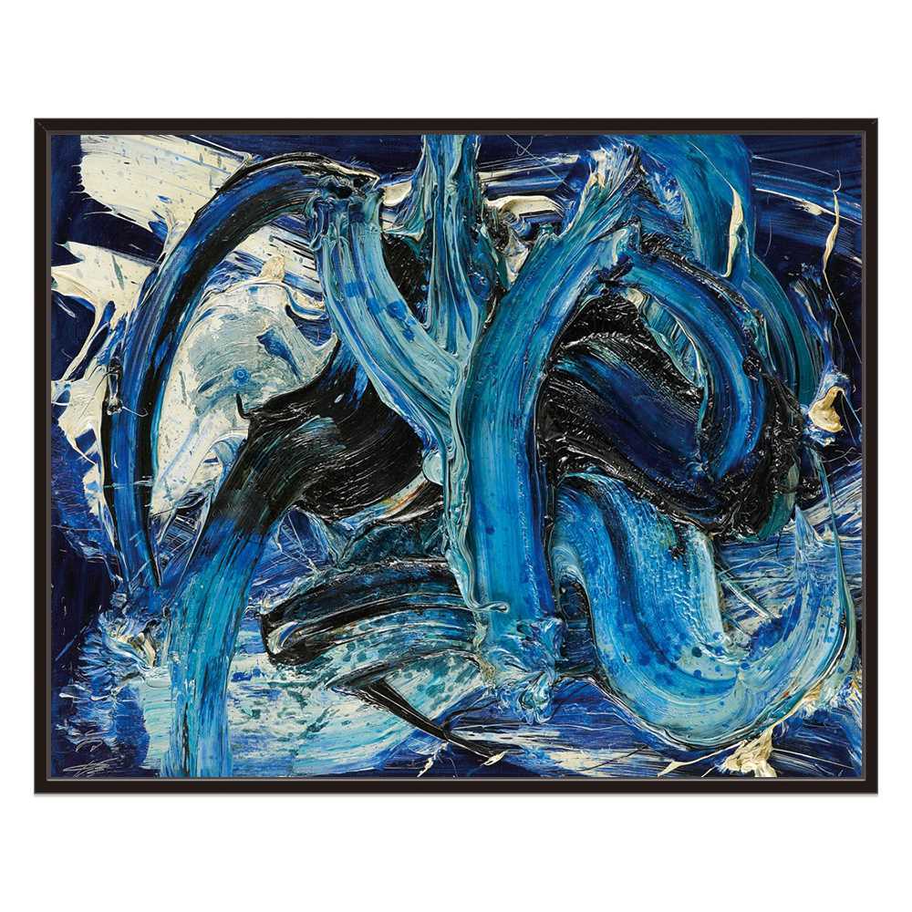 Tri Color BBW Abstract Home Decorative Prints