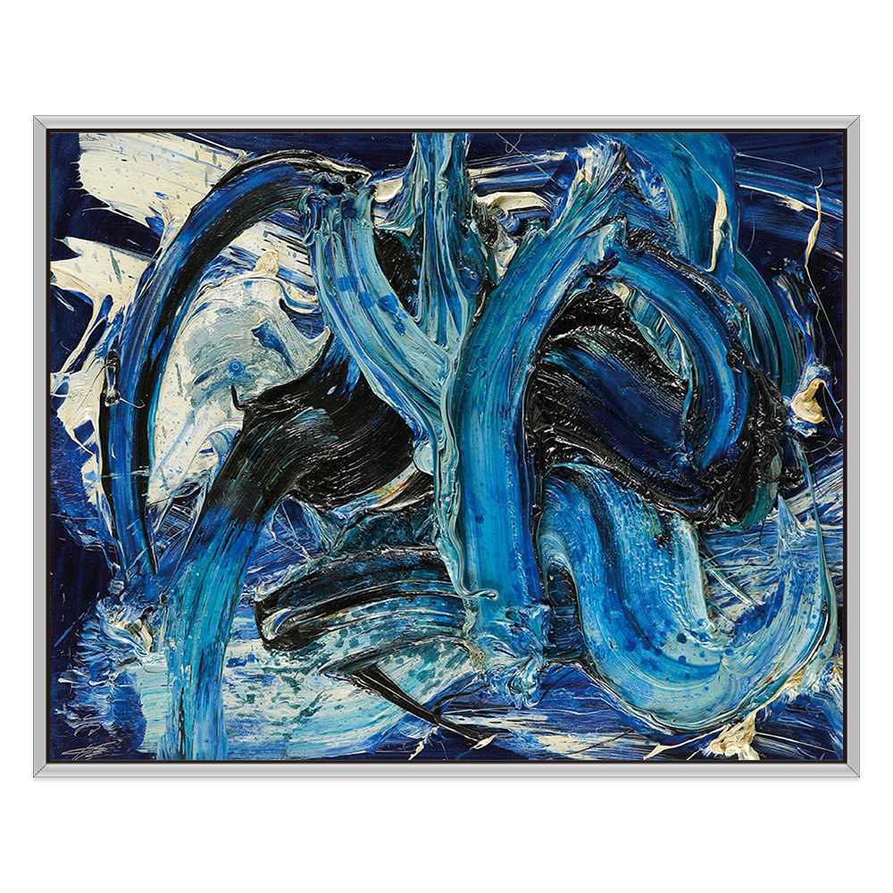 Tri Color BBW Abstract Home Decorative Prints