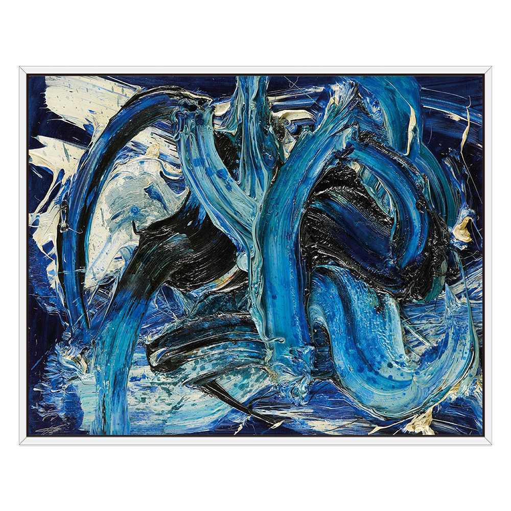 Tri Color BBW Abstract Home Decorative Prints