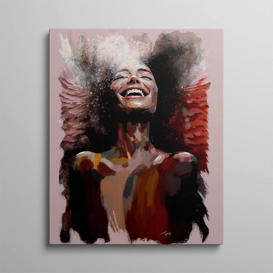 Blossoms Adorn: Beauty Captured Portrait