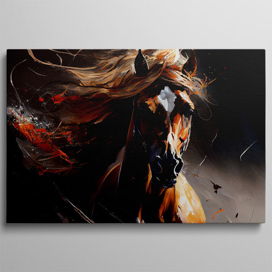 Wild Beauty: Horse Wall Art Canvas
