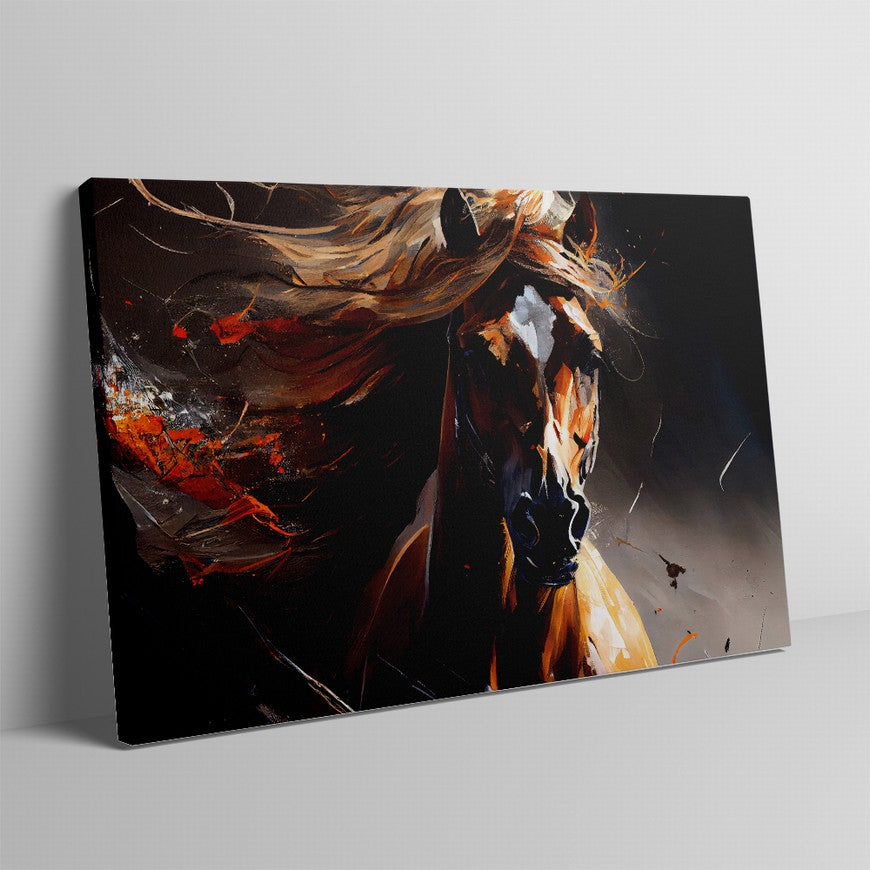 Wild Beauty: Horse Wall Art Canvas
