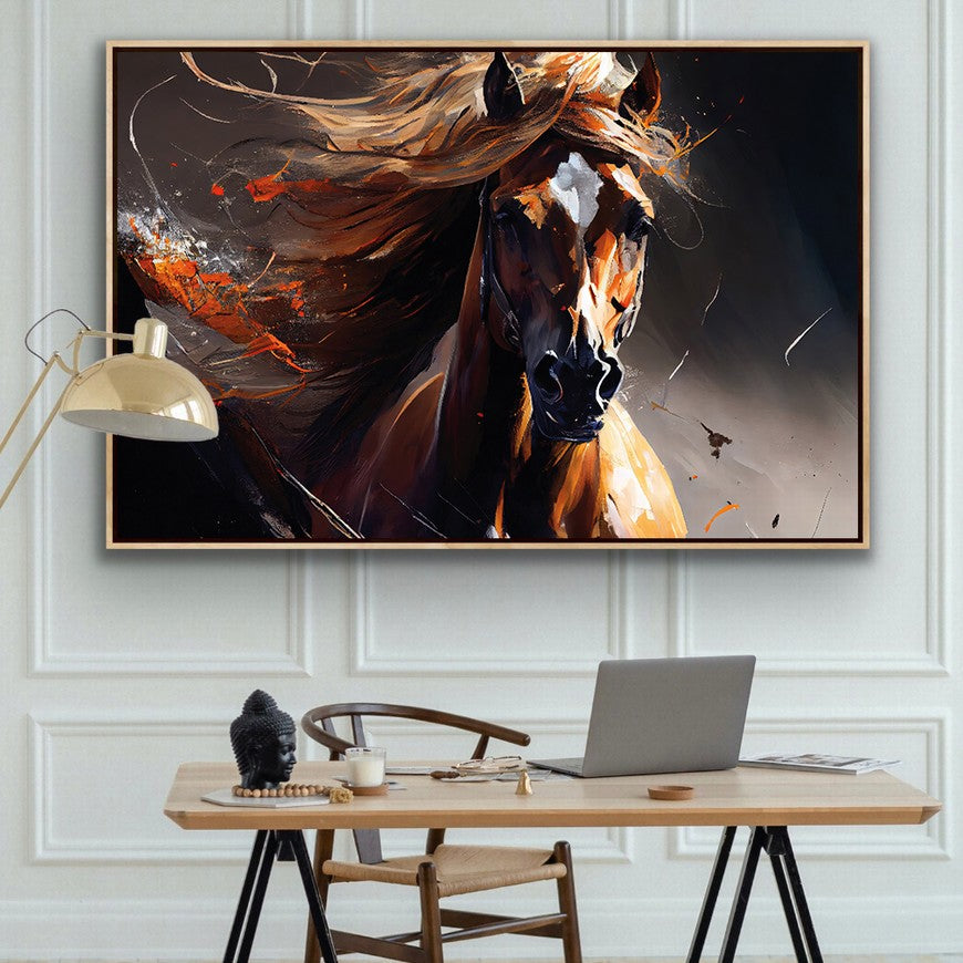 Wild Beauty: Horse Wall Art Canvas