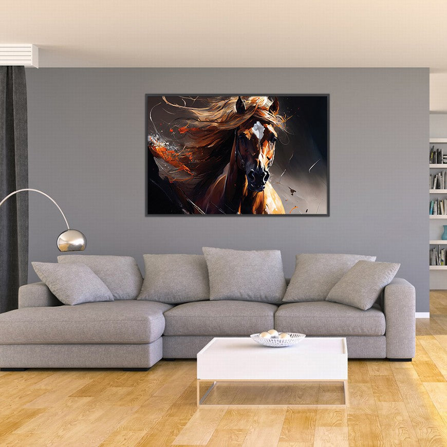 Wild Beauty: Horse Wall Art Canvas