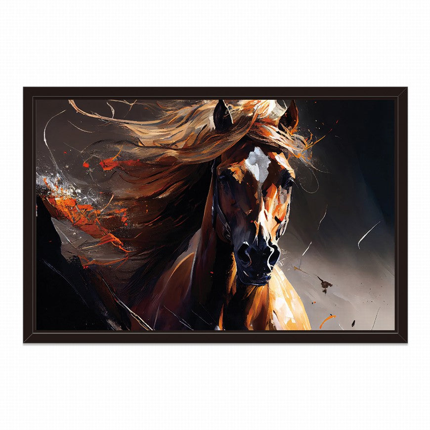 Wild Beauty: Horse Wall Art Canvas
