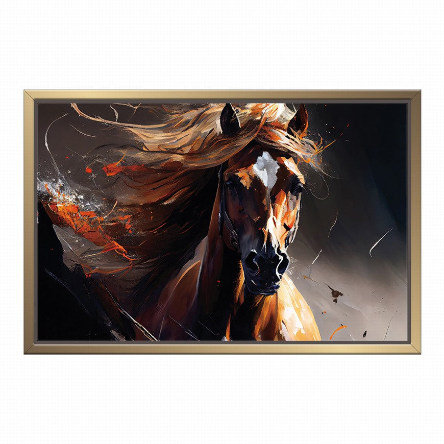 Wild Beauty: Horse Wall Art Canvas