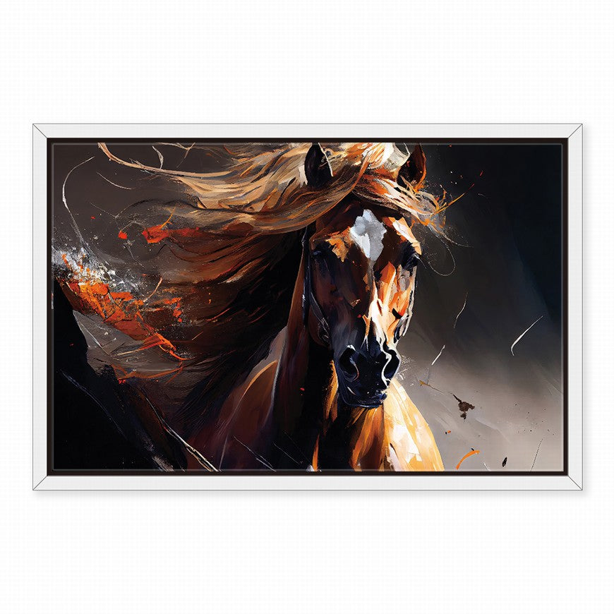 Wild Beauty: Horse Wall Art Canvas