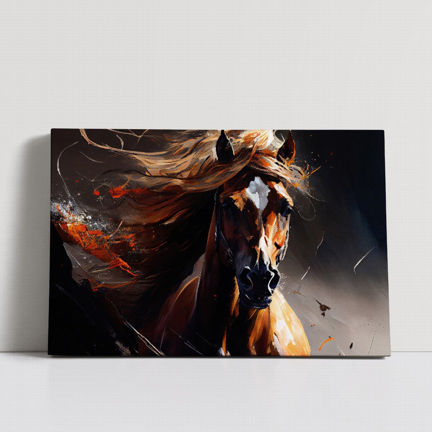 Wild Beauty: Horse Wall Art Canvas