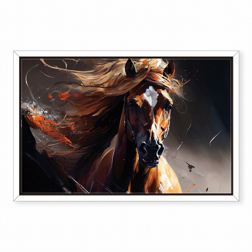 Wild Beauty: Horse Wall Art Canvas