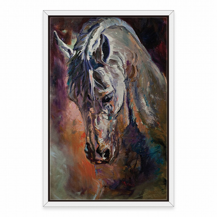 Equestrian Elegance: Home Horse Canvas