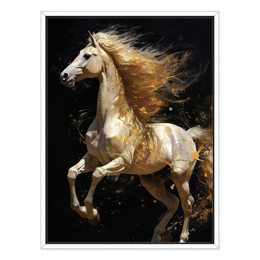 Mystic Meadows: Horse Canvas Print