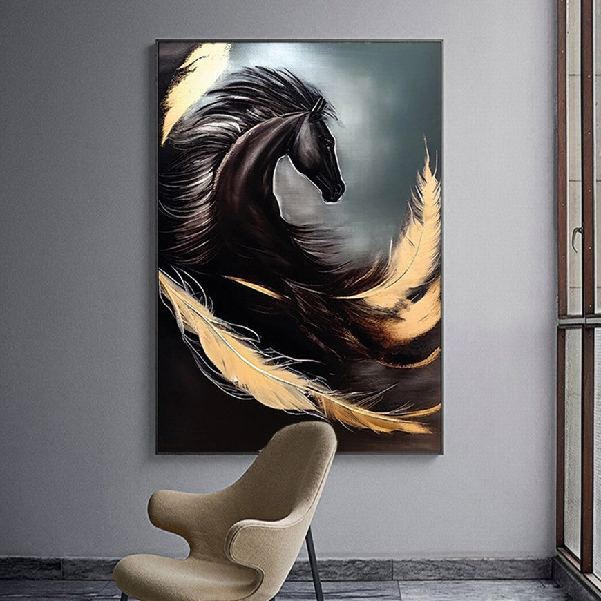 Gallop into Grandeur: Horse Wall Art