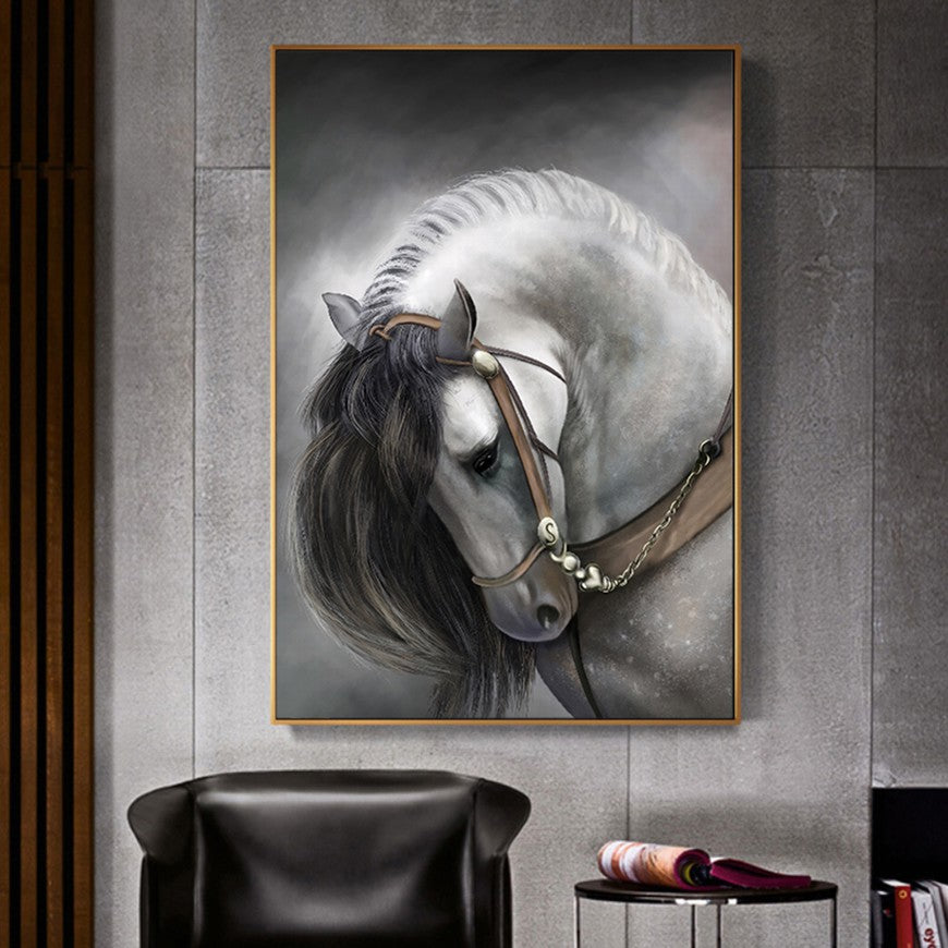 Country Canter: Horse Wall Art Print