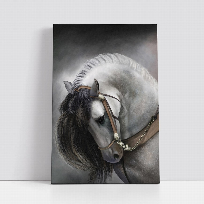 Country Canter: Horse Wall Art Print
