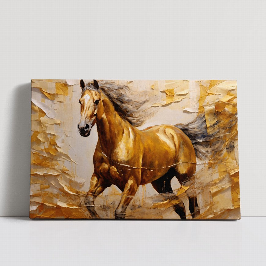 Serenade in Saddle: Horse Home Art