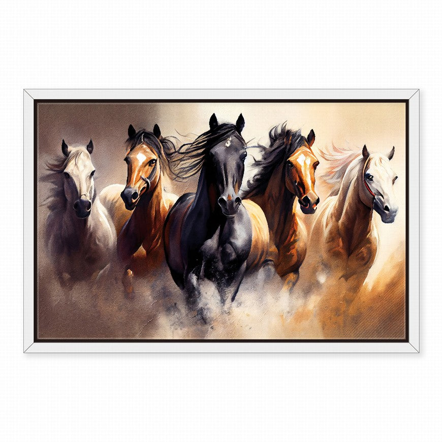 Tranquil Trails: Horse Wall Art Decor