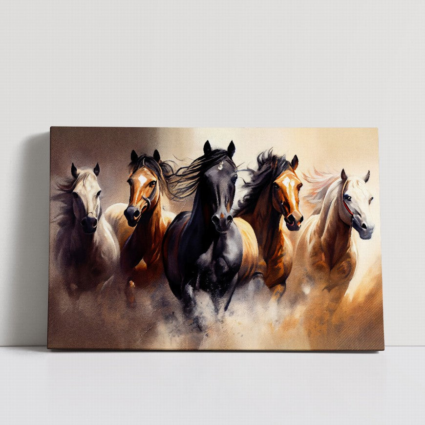 Tranquil Trails: Horse Wall Art Decor