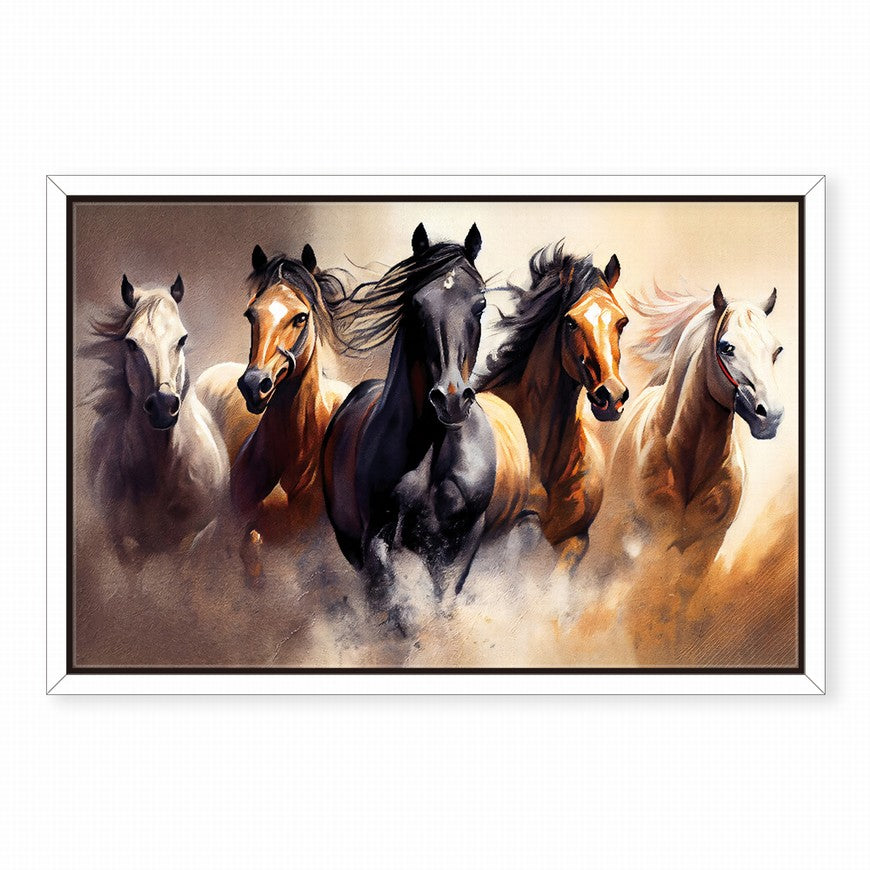 Tranquil Trails: Horse Wall Art Decor