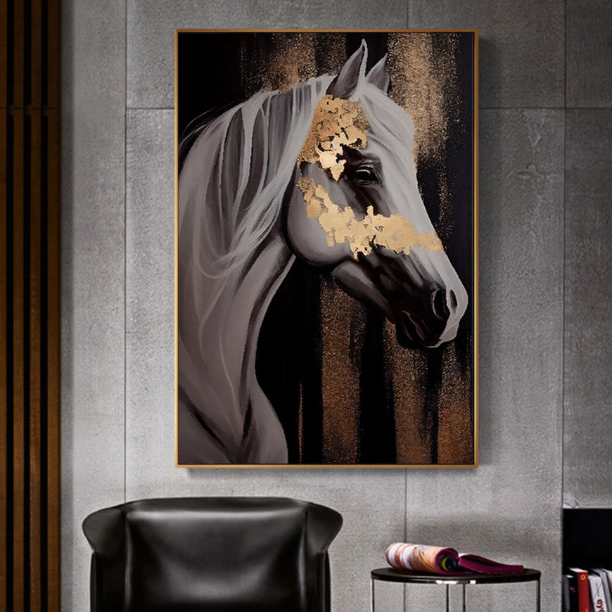 Galloping Glory: Horse Canvas Decor