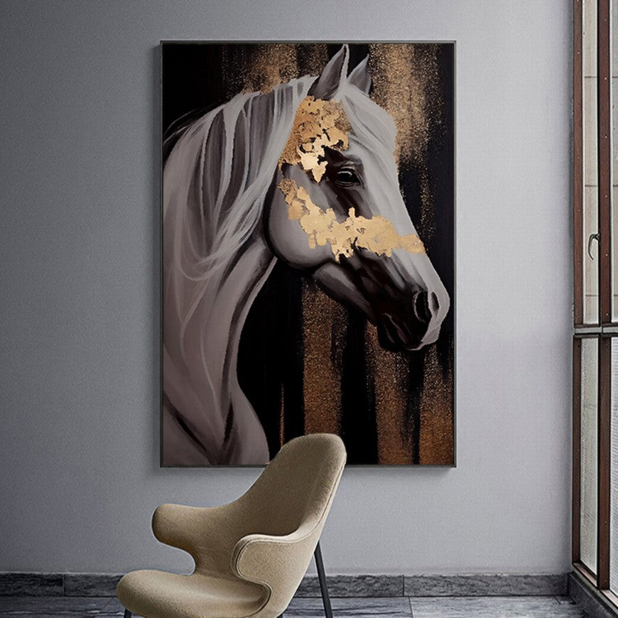 Galloping Glory: Horse Canvas Decor