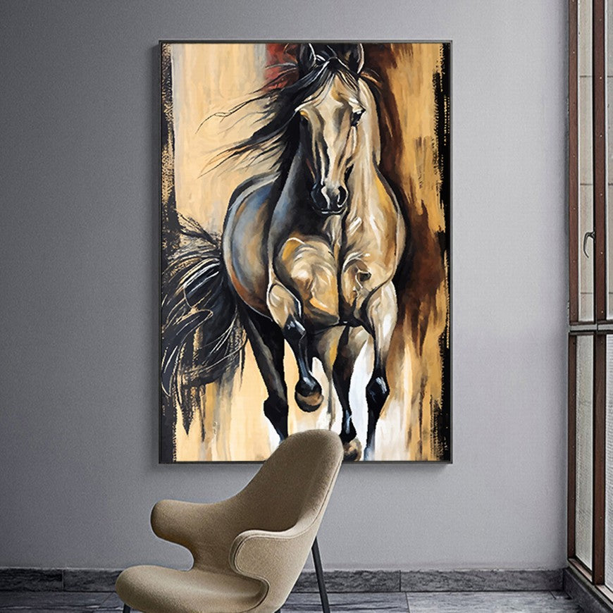 Whispers of Wilderness: Horse Home Art