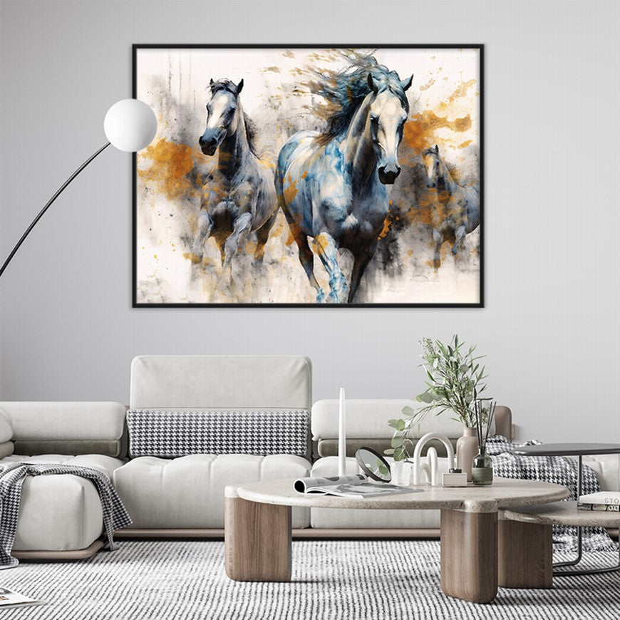 Elegant Equine: Horse Wall Art Print