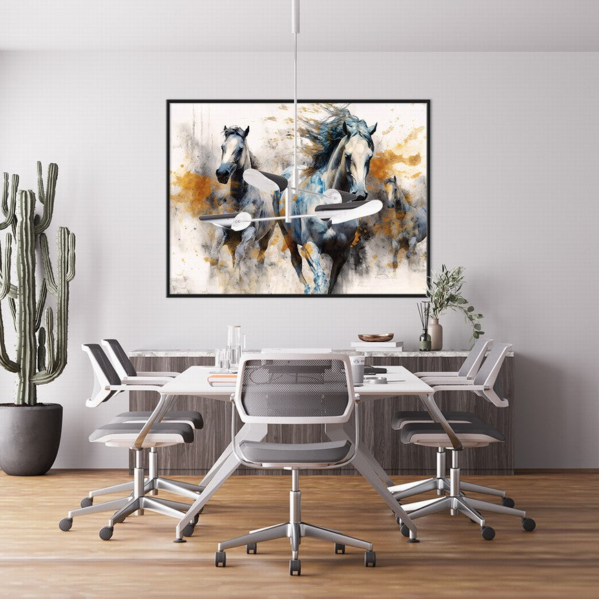 Elegant Equine: Horse Wall Art Print