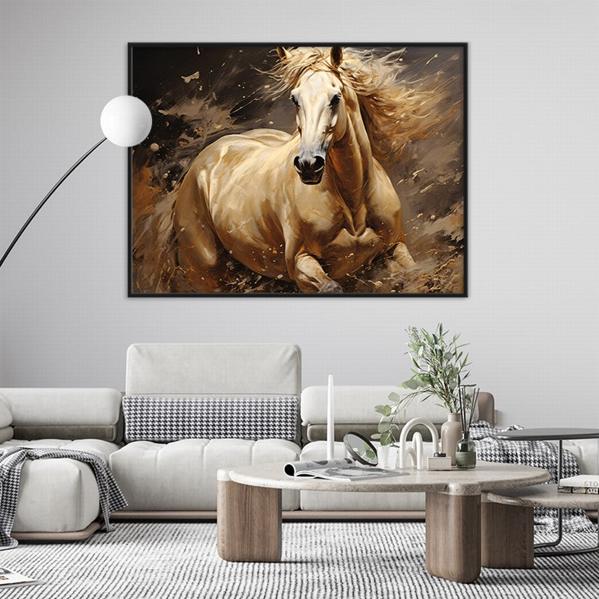 Pasture Panorama: Horse Wall Art Decor