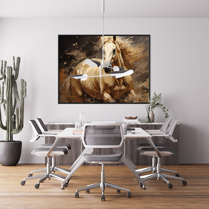 Pasture Panorama: Horse Wall Art Decor