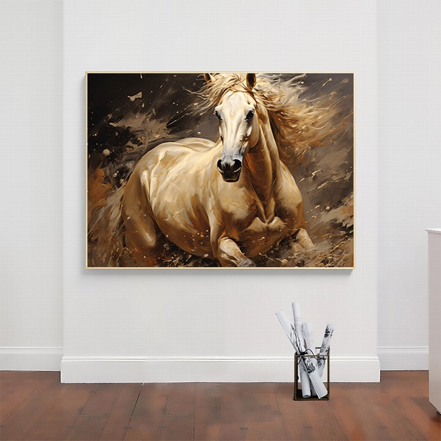 Pasture Panorama: Horse Wall Art Decor
