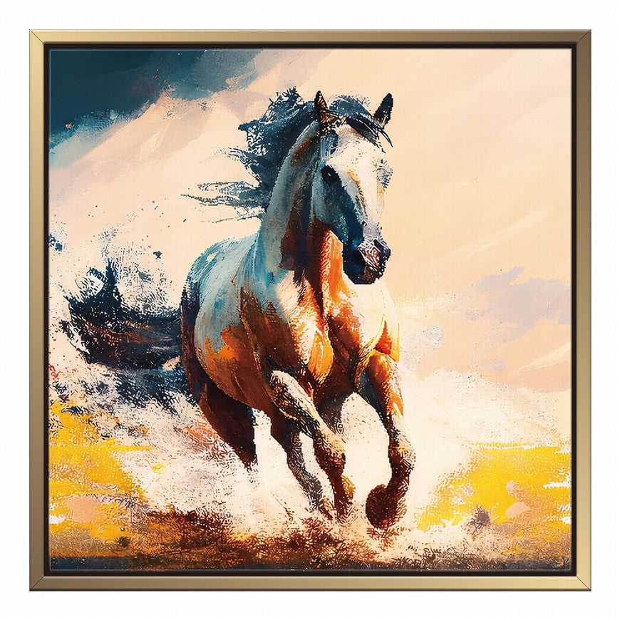 Tranquil Trails: Horse Wall Art Piece