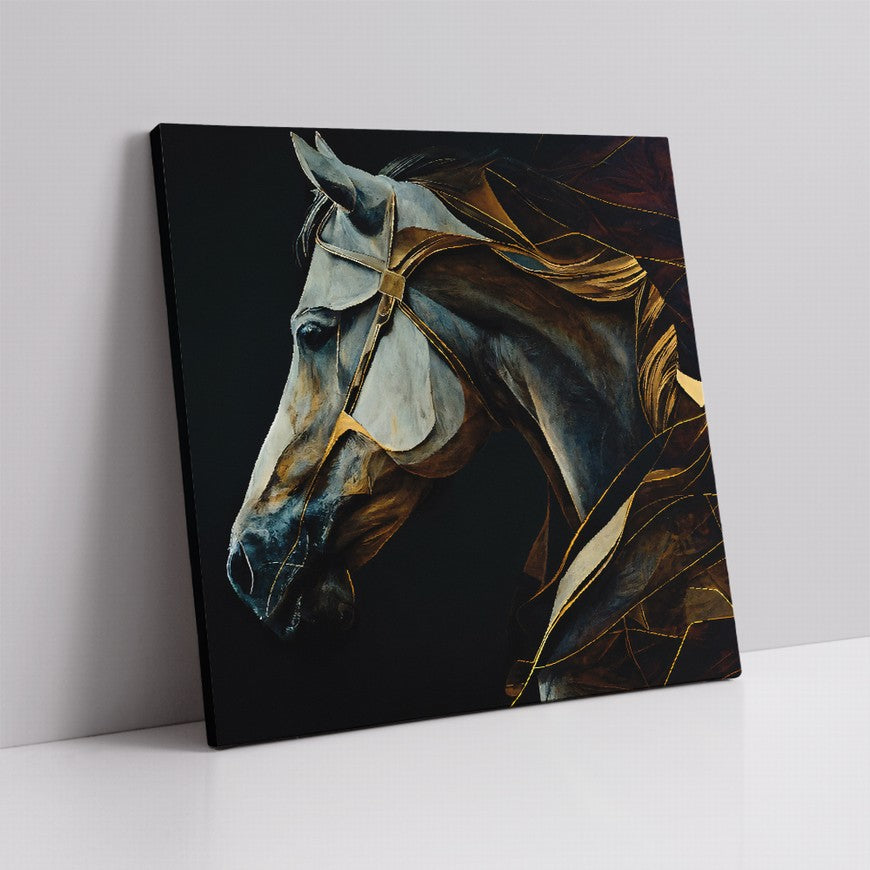 Serenade in Saddle: Home Horse Art